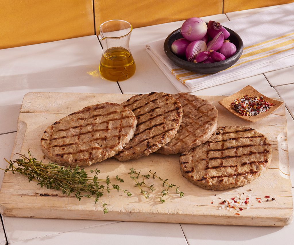 Hamburguesa de Res Preasada